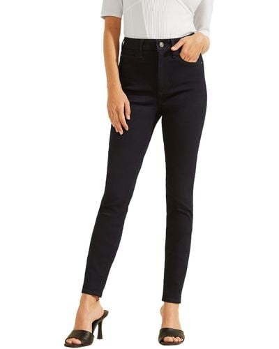 Guess Icon High Rise Skinny - Black