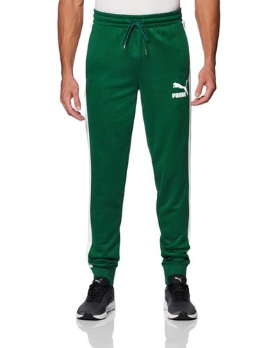 PUMA T7 Iconic Track Pants - Green