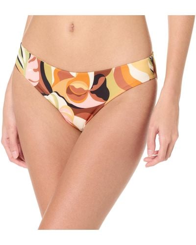 Billabong Return To Paradise Reversible Lowride Bikini Bottom - Orange