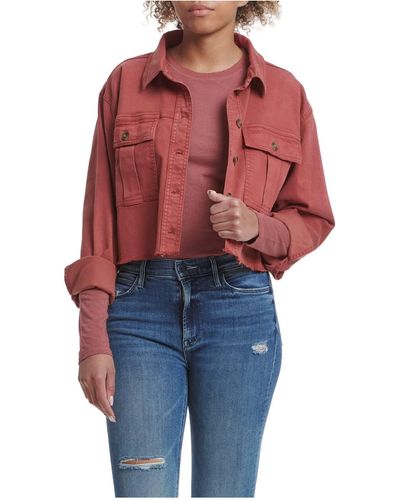 Splendid Zion Long Sleeve Jacket - Red