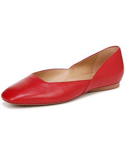 Naturalizer S Cody Ballet Flat Crimson Red Leather 12 M