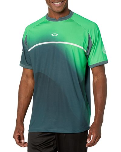 Oakley Sand Camo Raglan Polo Shirt - Green