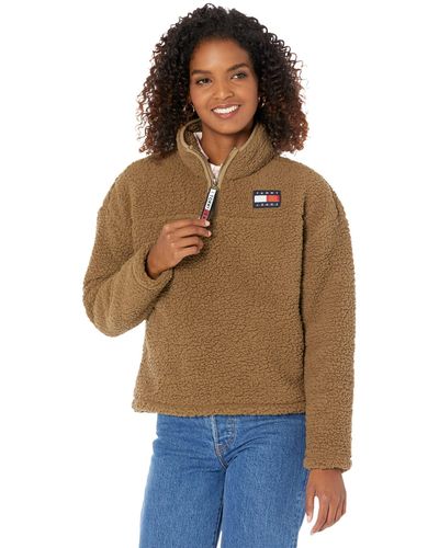 Tommy Hilfiger Sherpa Clothing for Women - Up to 45% off | Lyst