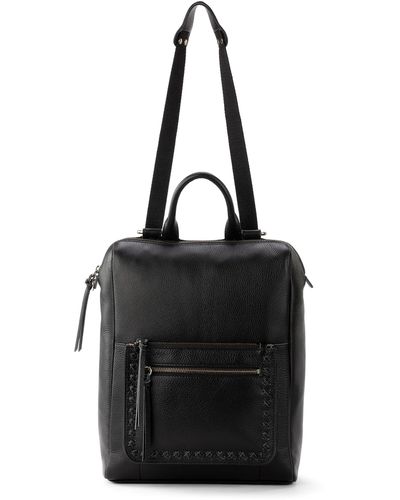 The Sak Loyola Convertible Small Leather Backpack in Purple | Lyst