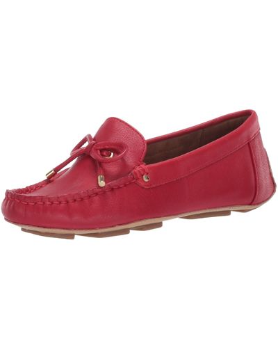 Aerosoles Brookhaven Driving Style Loafer - Red