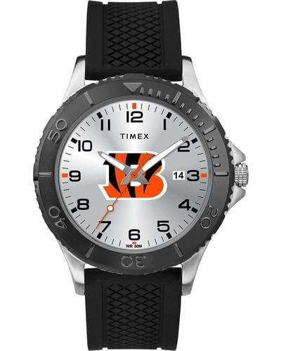 Timex Twzfbenmd Nfl Gamer Cincinnati Bengals Watch - Multicolor