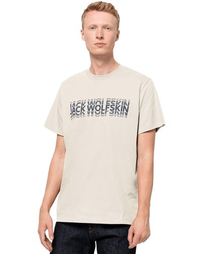 Jack Wolfskin Short sleeve Men up for off Online | | Sale Lyst to t-shirts 54