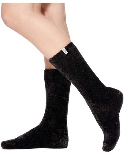 UGG Leda Cozy Sock Socks - Black