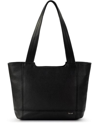 The Sak De Young Tote In Leather - Black