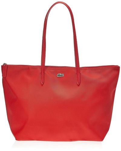 Lacoste Womens L.12.12 Tote Bag - Red
