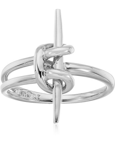 Noir Jewelry Cape Cod Silver Ring - Metallic