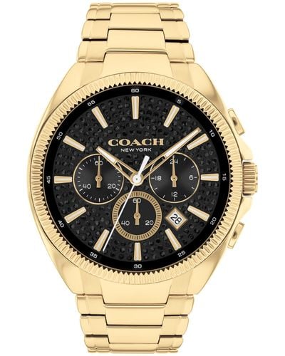 COACH Date Window And Subdials For - Metallic