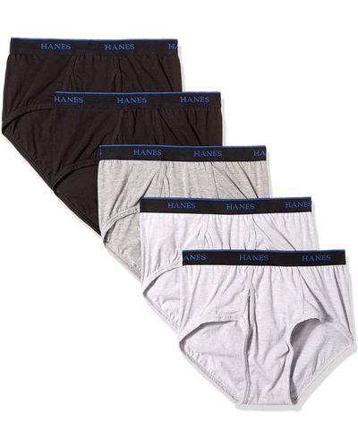 Hanes Ultimate 5-pack Comfortblend Briefs With Freshiq - Multicolor