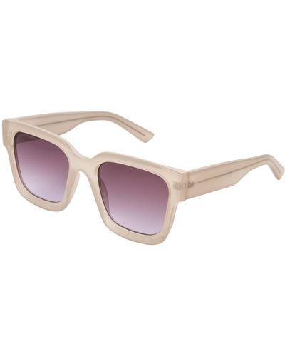 French Connection Lottie Square Sunglasses - Pink