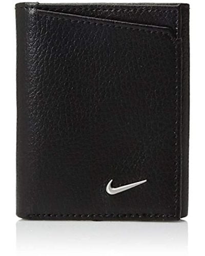 Nike Pebble Trifold Wallet - Black