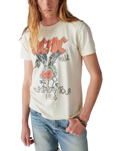 Lucky Brand Acdc Fly Tour Tee - Blue