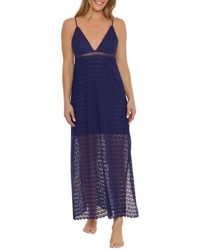 Trina Turk Standard Dotti Maxi Dress - Blue