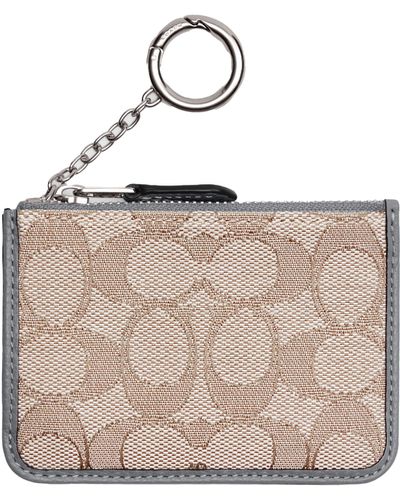 Coach Outlet Mini Skinny Id Case In Signature Canvas - ShopStyle Wallets &  Card Holders