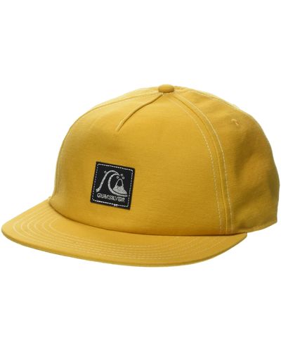 Quiksilver Heritage Snapback Hat - Yellow