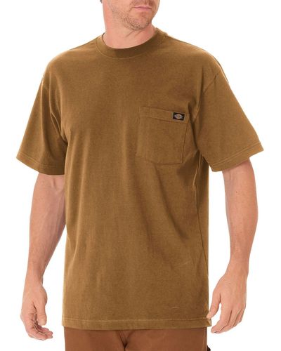 Dickies Short Sleeve Heavyweight T-shirt - Brown