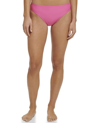 Tommy Hilfiger Standard Bikini Bottoms – Bathing Suit Enjoy The - Pink