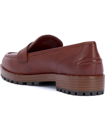 Vince Camuto Footwear Golinda Flat Loafer - Red