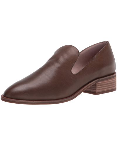 Lucky Brand Womens Garny Flat Loafer - Brown