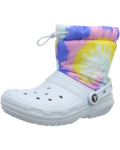 Crocs™ And Classic Lined Neo Puff Winter Boots Snow - White