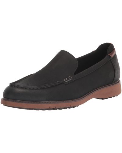 Dr. Scholls S Sync Up Moc Moccasin Black Synthetic 11.5 M