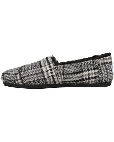 TOMS Alpargata Recycled Cotton Canvas" Loafer Flat - Black