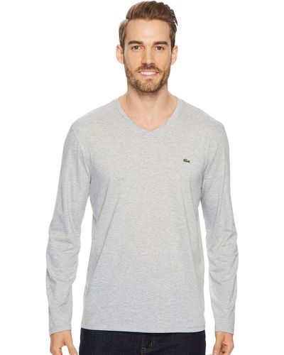 Lacoste Long-sleeve t-shirts Men | Online up to 51% off | Lyst