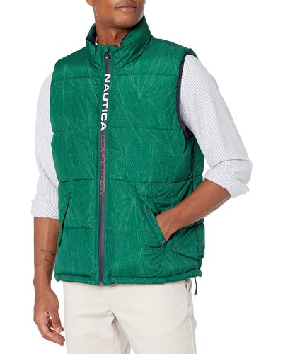 Nautica Competition Sustainably Crafted Tempasphere Vest - Green