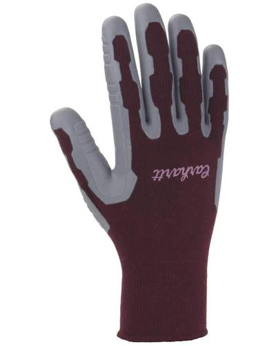 Carhartt Pro Palm C-grip Glove,dusty Plum,medium - Purple