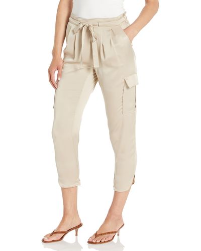 Ramy Brook Satin Pocket Allyn Pant - Natural