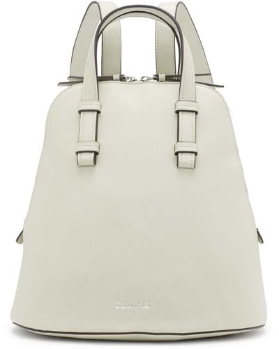 Calvin Klein Zina Zip Around Backpack - Natural