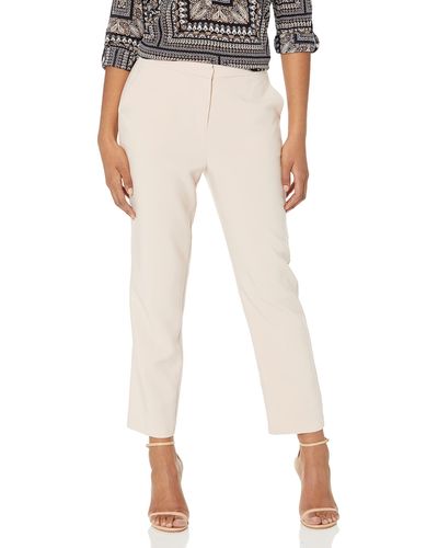 BCBGMAXAZRIA Relaxed Ankle Pant With Front Pockets - Pink