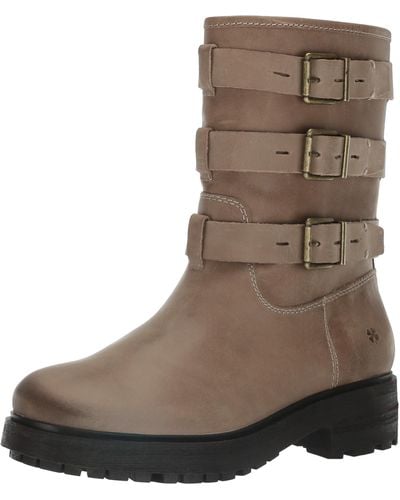 Lucky Brand Cheviss Motorcycle Boot - Brown