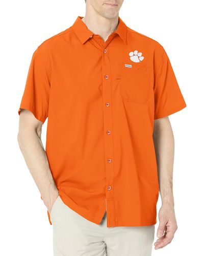 Columbia Standard Slack Tide Camp Shirt - Orange