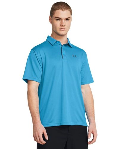Under Armour Tech Golf Polo Shirt - Blue