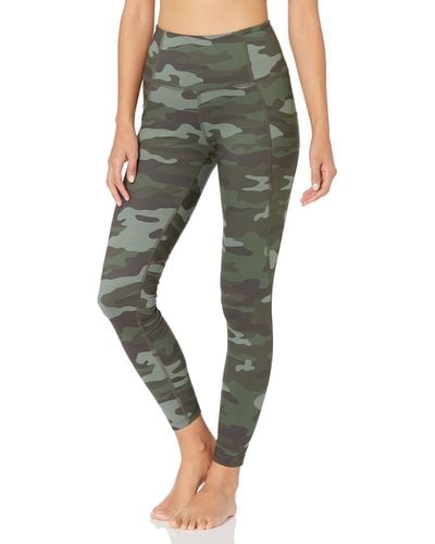 Core 10 All Day Comfort High-waist Side-pocket Yoga Legging - Green