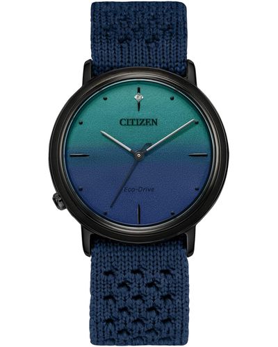 Citizen Ambiluna Classic Eco-drive Watch - Blue