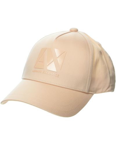 Emporio Armani A | X Armani Exchange Ax Shiny Logo Baseball Hat - Natural