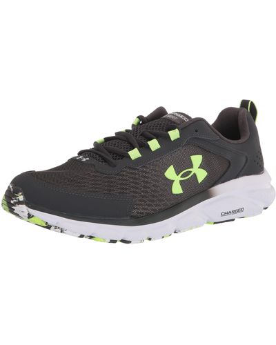 Under Armour S Charged Assert 9 Road Running Shoe - Black