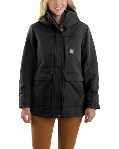 Carhartt Super Dux Relaxed Fit Insulated Coat - Black