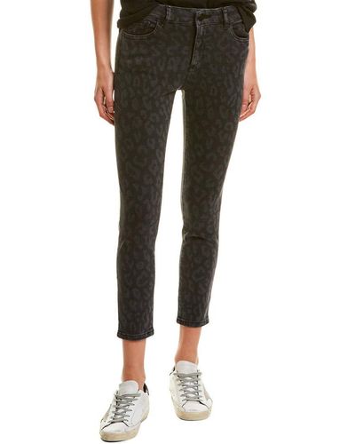 DL1961 Florence Instasculpt Mid Rise Skinny Fit Cropped Jean - Multicolor