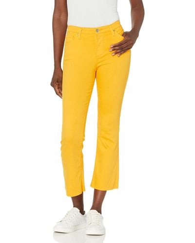 AG Jeans Jodi Crop Flare - Yellow