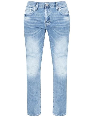 True Religion Rocco Slim Fit Jeans - Blau