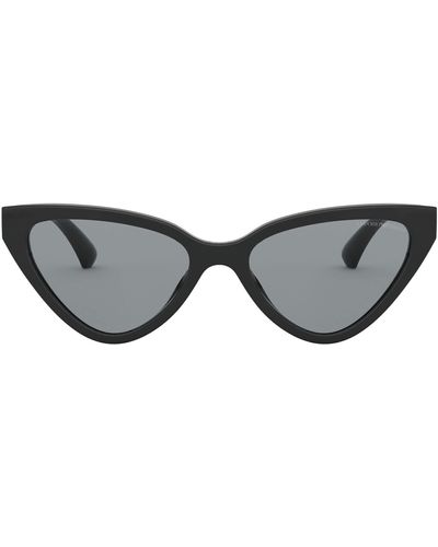 Emporio Armani Ea4136 Cat Eye Sunglasses - Black