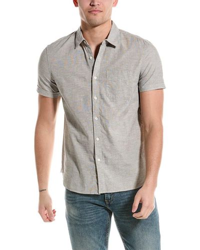 AG Jeans Pearson Short Sleeve Shirt - Gray