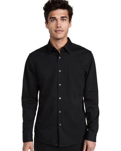 Theory Sylvain Structured Shirt - Black